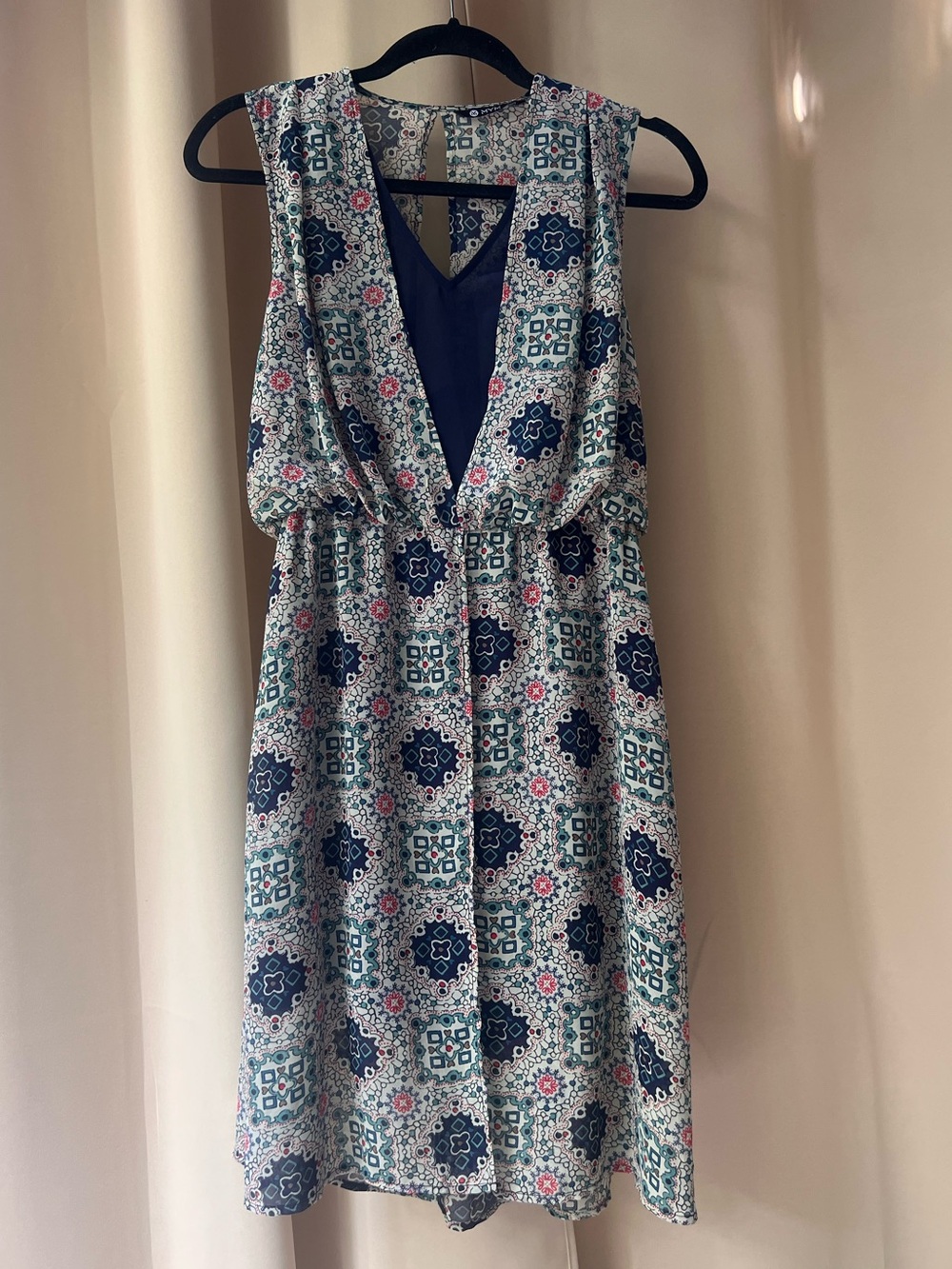 Gorgeous MYM Mediterranean Mosaic Tile Print Dress